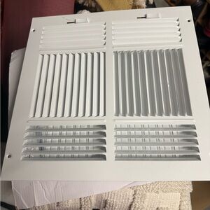 White Vent Cover
